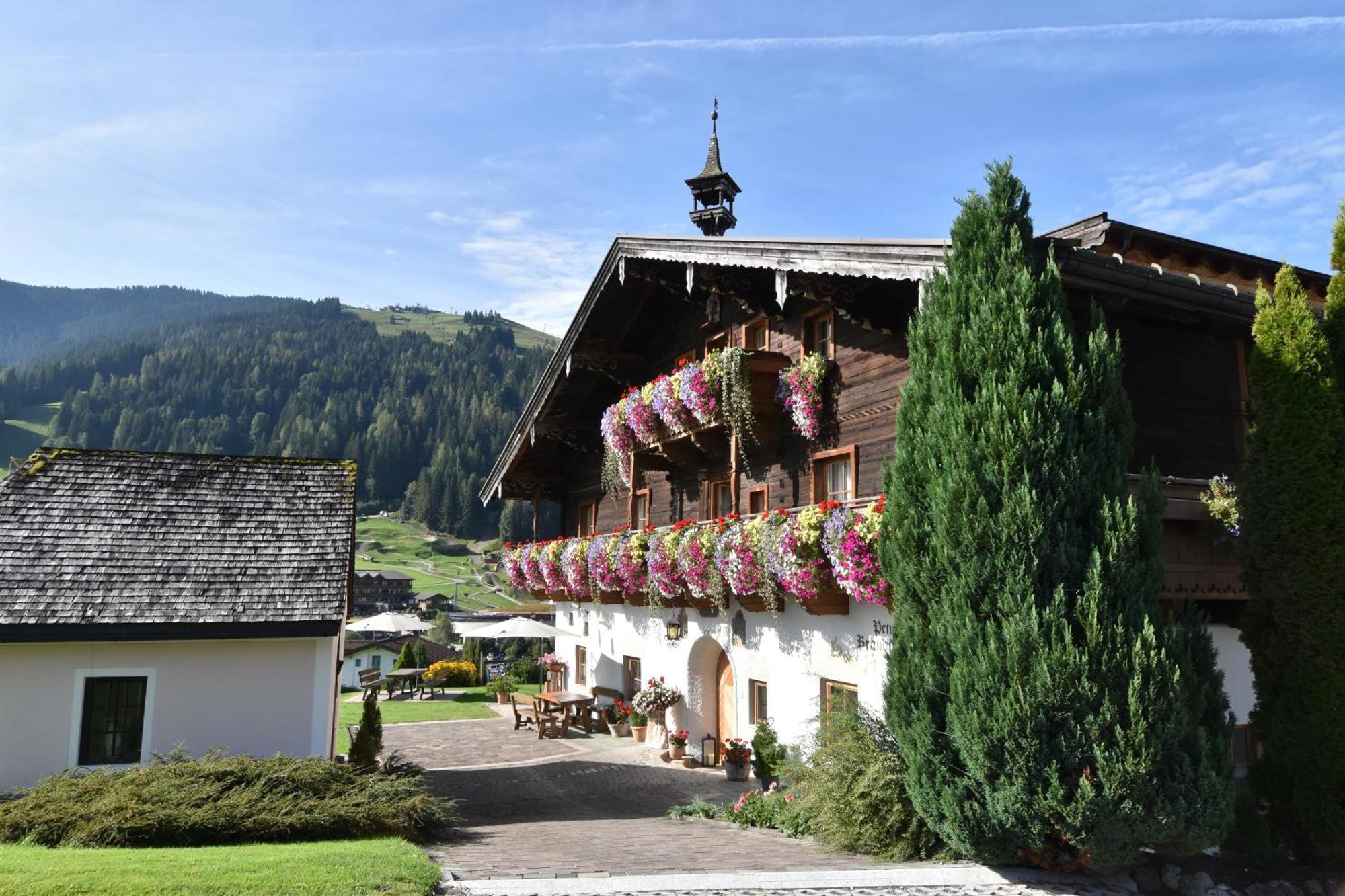 Brandstatthof Bed and Breakfast Leogang Exteriör bild