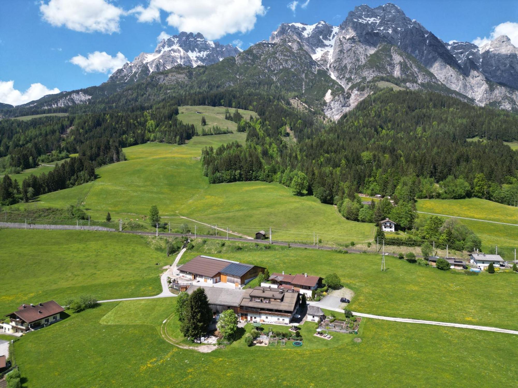 Brandstatthof Bed and Breakfast Leogang Exteriör bild